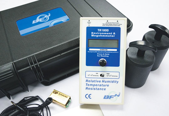 防静电系列产品-TR1800数字式兆欧仪