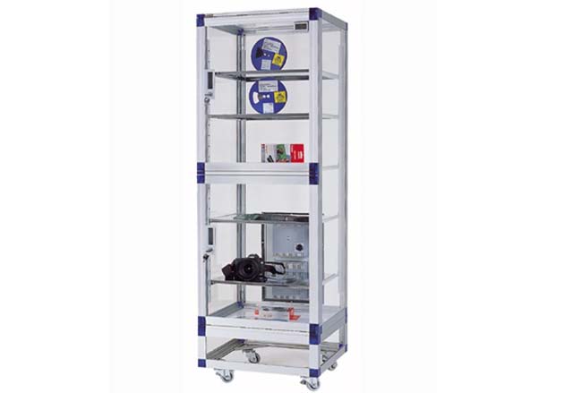 防静电系列产品-透明丙烯防潮柜系列（400L）