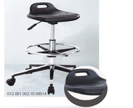 防静电系列产品-防静电PU发泡黑色椅子